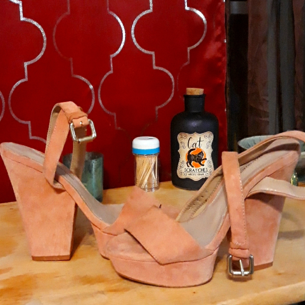 Wedged heels